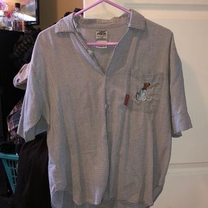 VINTAGE SCOOBY DOO BUTTON UP